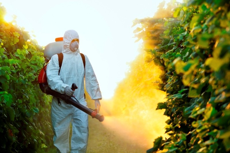 pesticide spray